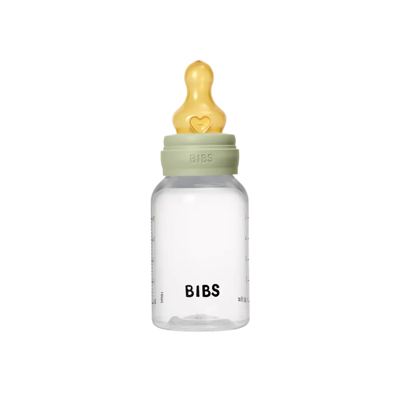 BIBS Baby Bottle Latex 1 pack 150 ml Sage