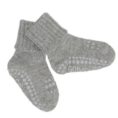GOBABYGO Skridsikre Strømper Alpaca Uld