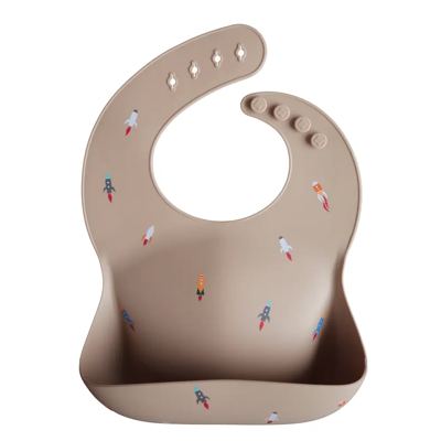 MUSHIE Silicone hagesmæk Rocket