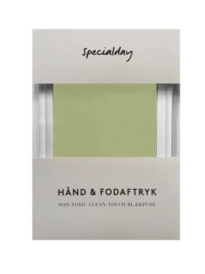 Specialday Hånd og fodaftryk GRØN