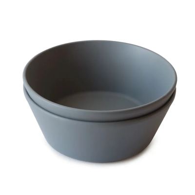MUSHIE Dinner Bowl Round Smoke