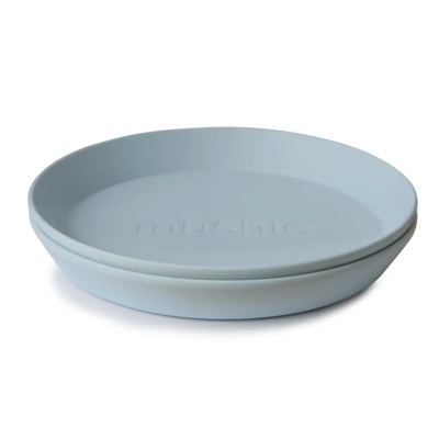 MUSHIE Dinner Plate Round Powder Blue