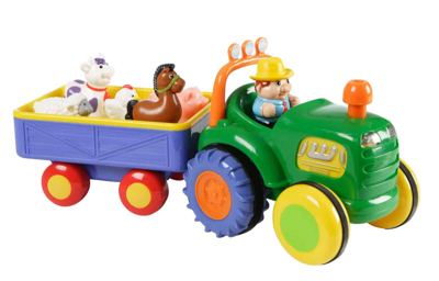 Happy Baby HB Farm Tractor w Trailer