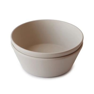 MUSHIE Runde Skåle I 2-Pak
