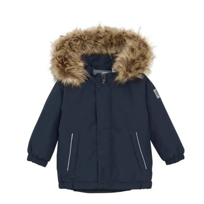 Color Kids Jakke m. Fake Fur