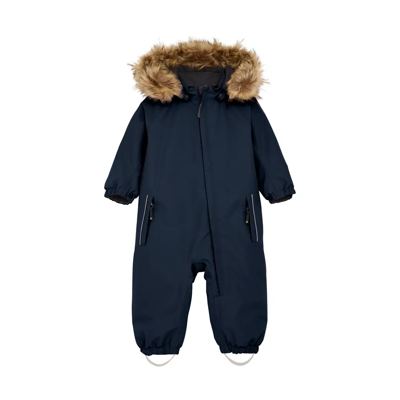 Color Kids Flyverdragt Med Fake Fur