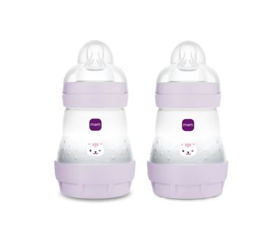 MAM Easy Start Anti-Colic 160ml 2-pk Pink