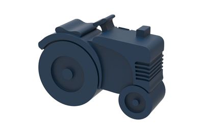 Madkasse traktor