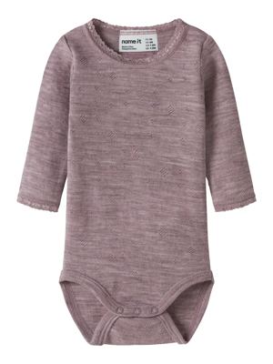 Name It Wang Uld Langærmet Body