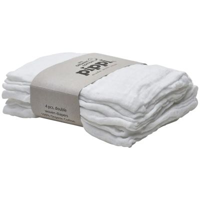 Pippi Økologisk Stofble 4-pak 65x65 cm