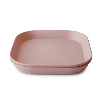 MUSHIE Dinner Plate Square Blush
