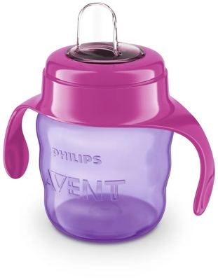 Philips Avent Kop med blød drikketud, 200 ml.