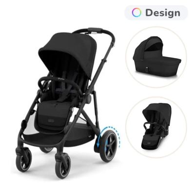 Cybex e-Gazelle Søskendevogn
