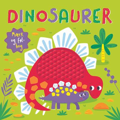 Alvilda Dinosaurer Mærk Og Føl-Bog