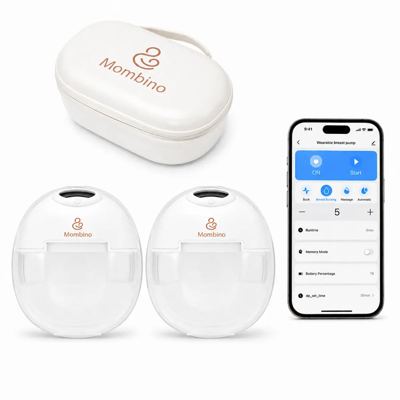 BabyMart Håndfri Brystpumpe Dobbeltsæt Mombino Flow Sense (App)